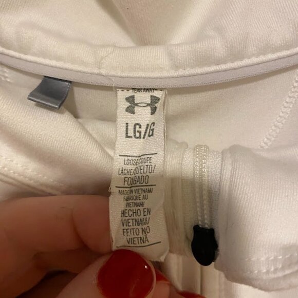 Under Armour Pullover White - Picture 2 of 3